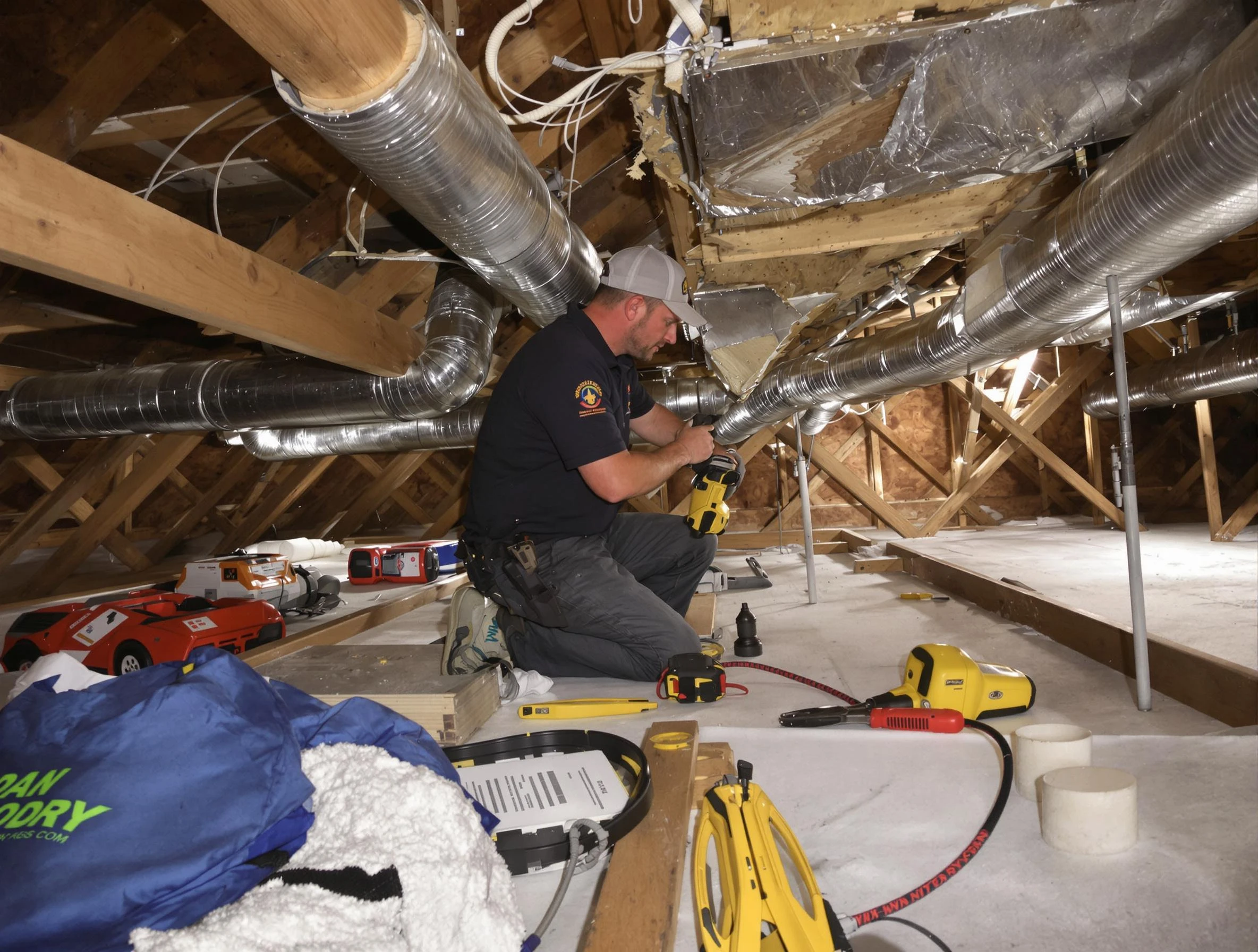 Professional air duct repair by North Versailles Air Duct Cleaning in North Versailles