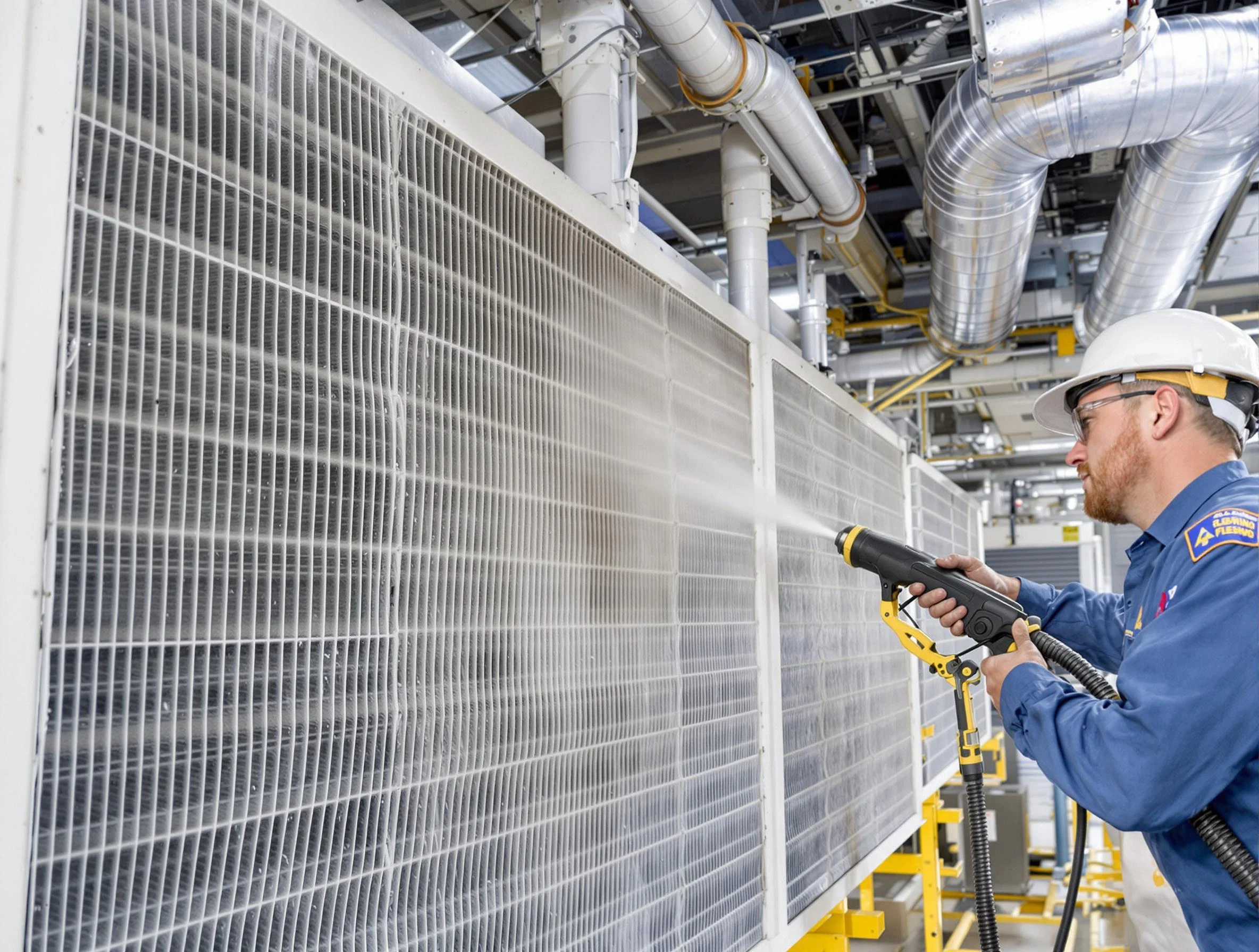 Professional commercial coil cleaning by North Versailles Air Duct Cleaning in North Versailles