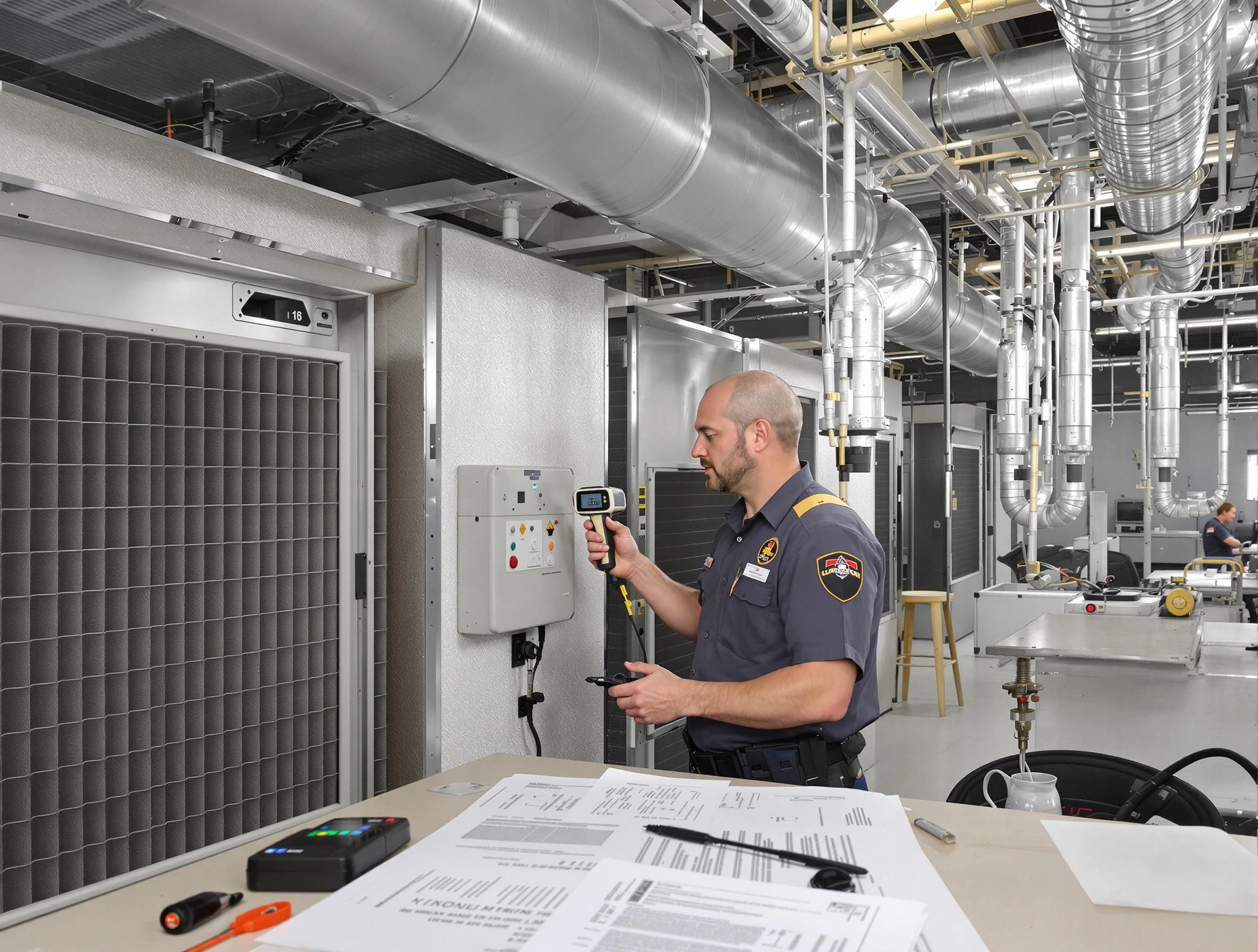 Professional filter system inspection by North Versailles Air Duct Cleaning in North Versailles