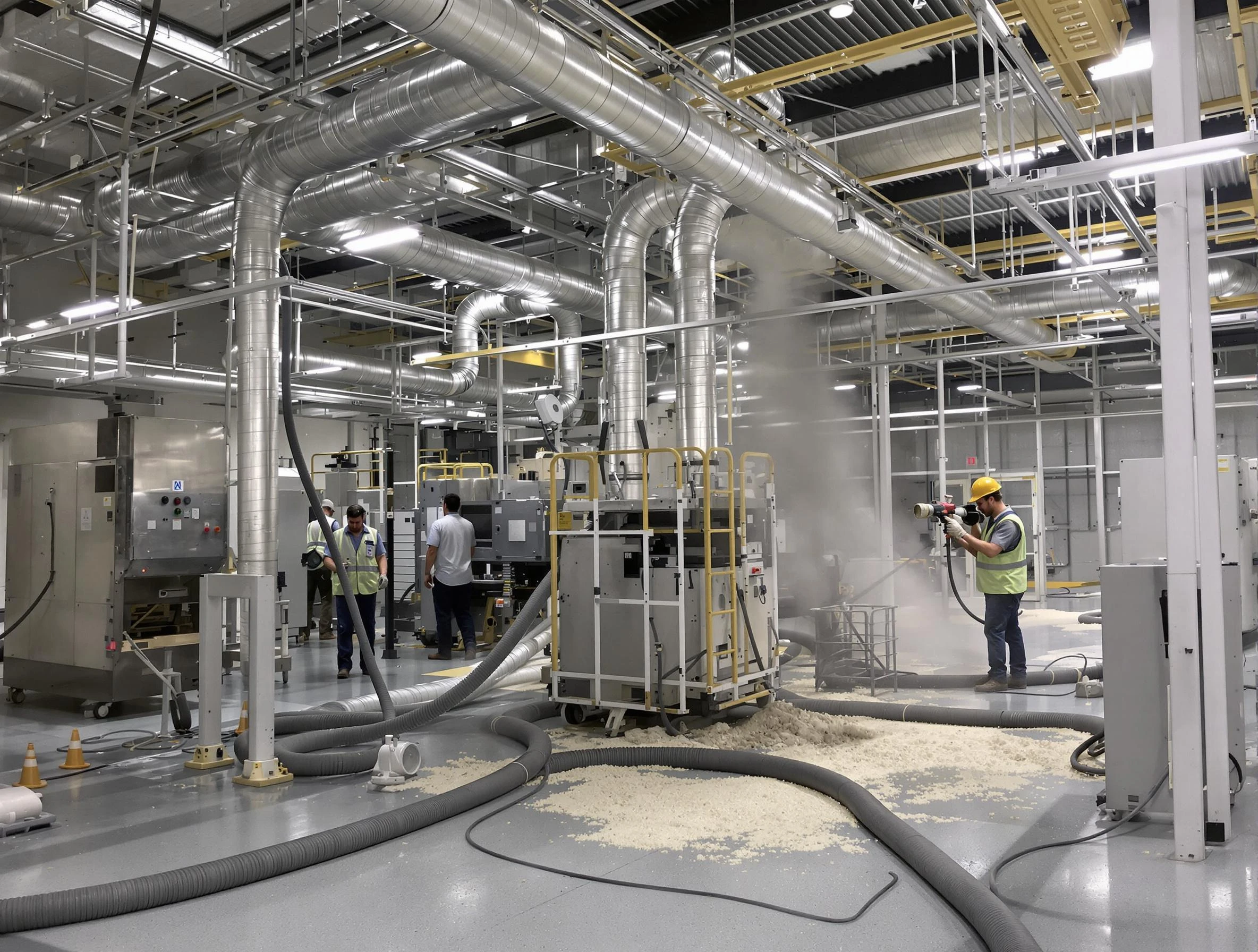 Heavy-duty industrial duct cleaning by North Versailles Air Duct Cleaning in North Versailles